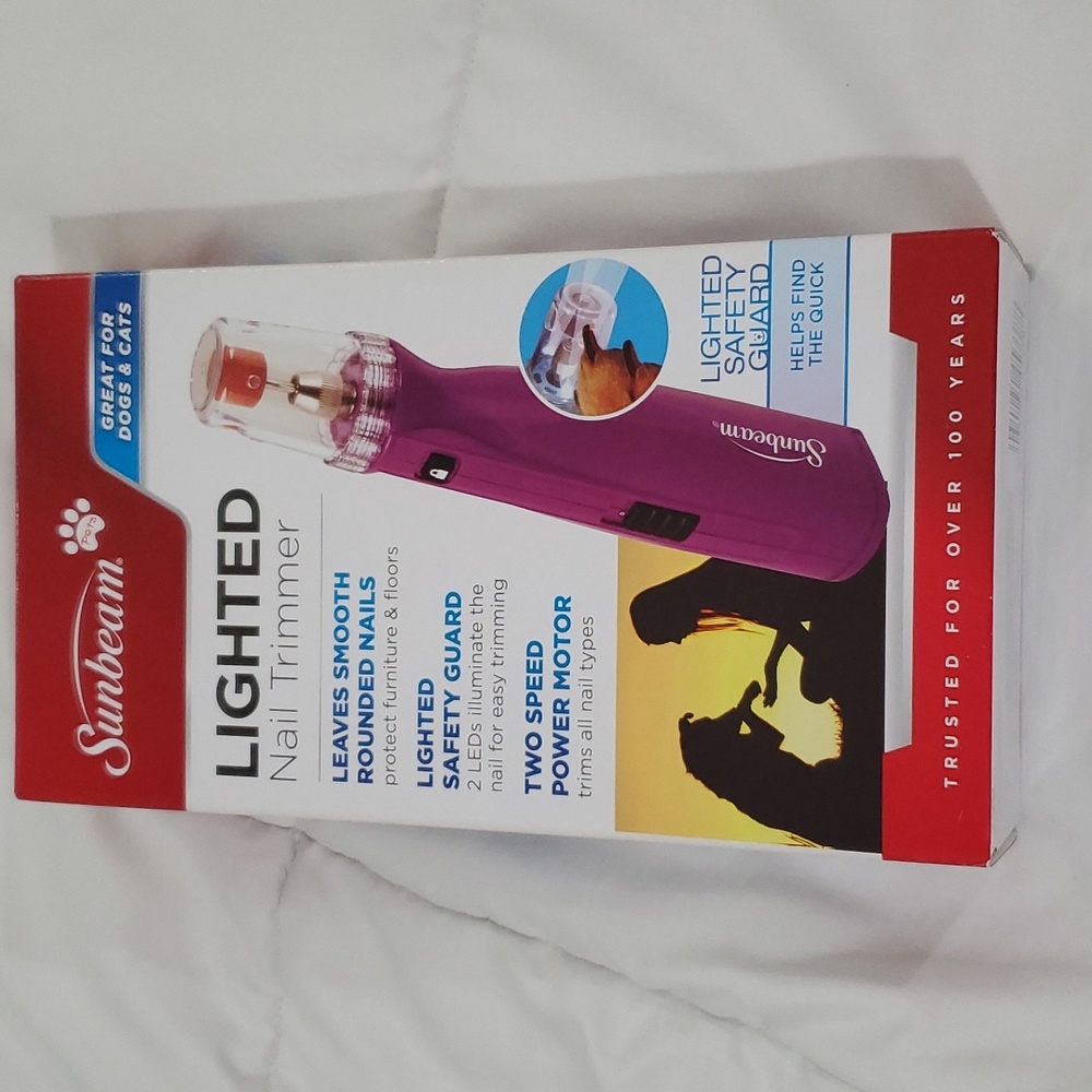 Sunbeam Lighted Nail Trimmer